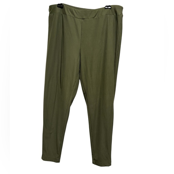 Super Soft Olive Green Leggings - Picture 1 of 3